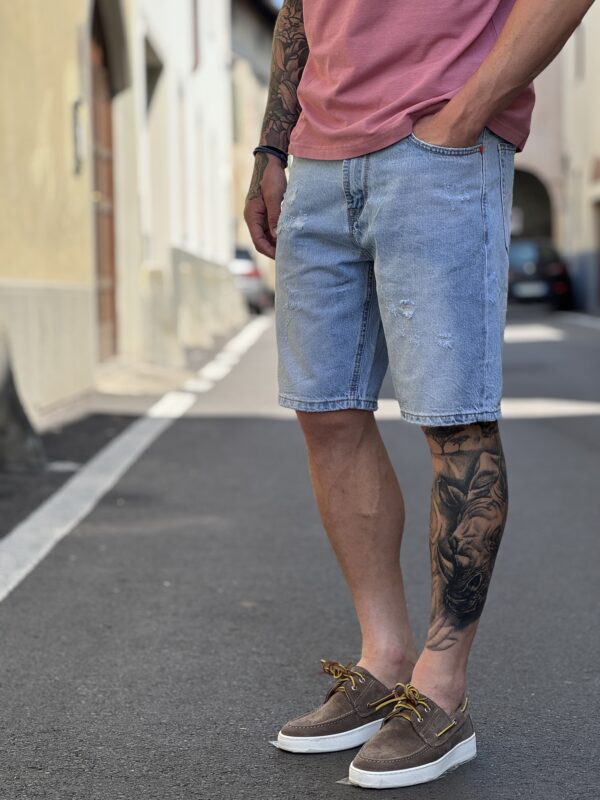 Bermuda jeans malfi - immagine 3