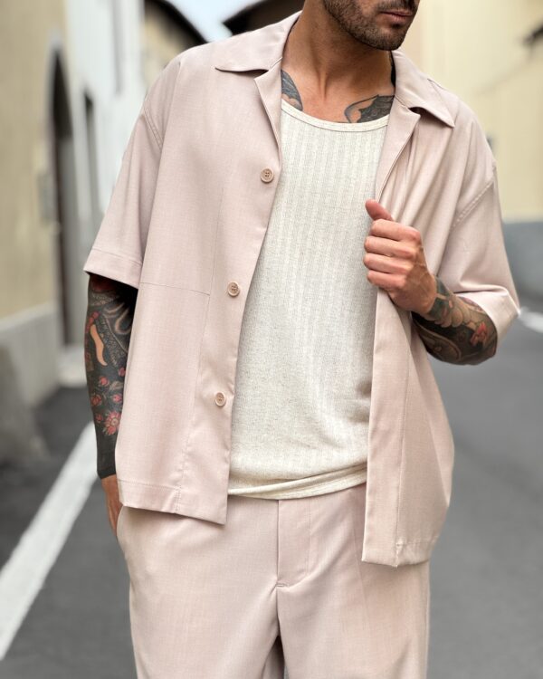 Camicia Grosseto cipria - immagine 4
