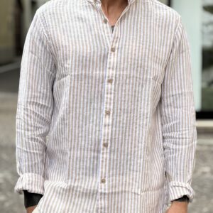 Camicia riviera beige