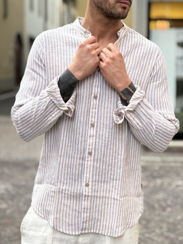 Camicia riviera beige - immagine 2