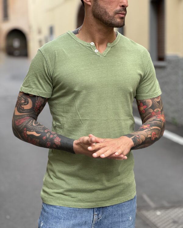 T-shirt chester light green - immagine 2