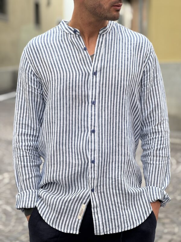 Camicia riviera blu