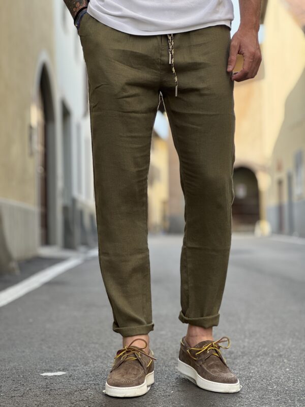 Pantalaccio in lino military